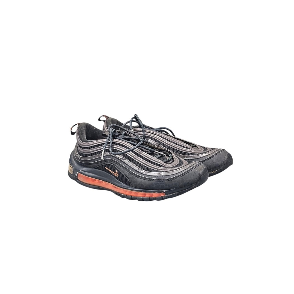 Nike Air Max 97 BQ6524-001 Leopard Print Black Red Men’s Size 9.5 Sneakers